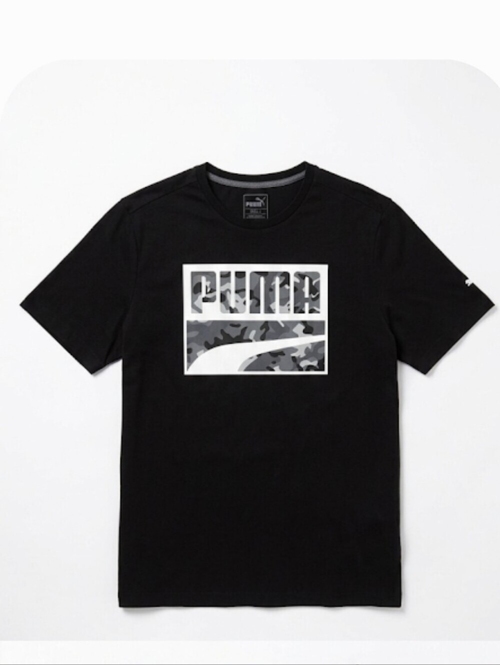 Puma men's black t-shirt size L